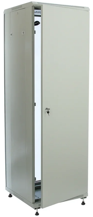 

Шкаф напольный 19", 42U W&T B426060GWTWOF 600x600 мм, передняя дверь стекло, задняя глухая металл, цвет серый. Без вент., B426060GWTWOF