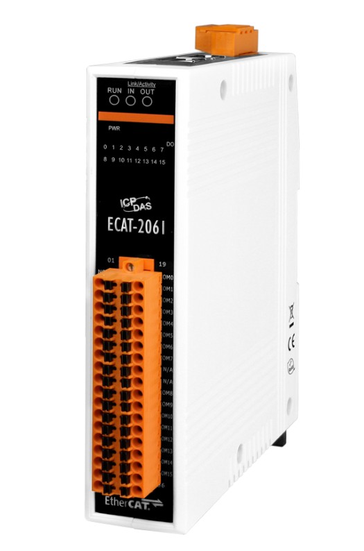 

Модуль ICP DAS ECAT-2061 CR EtherCAT Slave I/O Module with Isolated 16-ch Relay DO (RoHS), ECAT-2061 CR