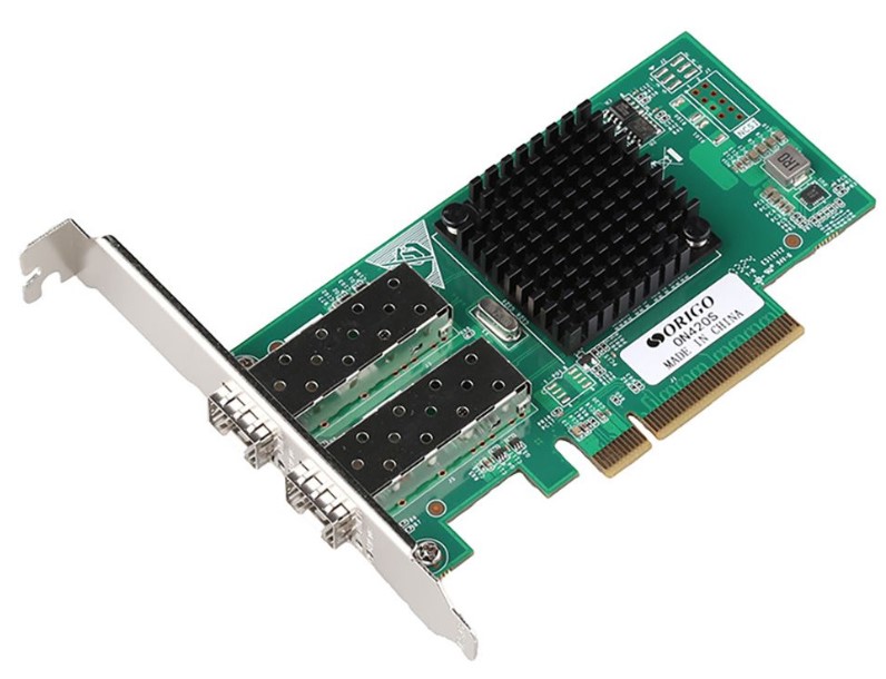 

Сетевой адаптер ORIGO ON420S/A1A PCI-E x8, Intel 82599, 2x10GBase-X SFP+, ON420S/A1A