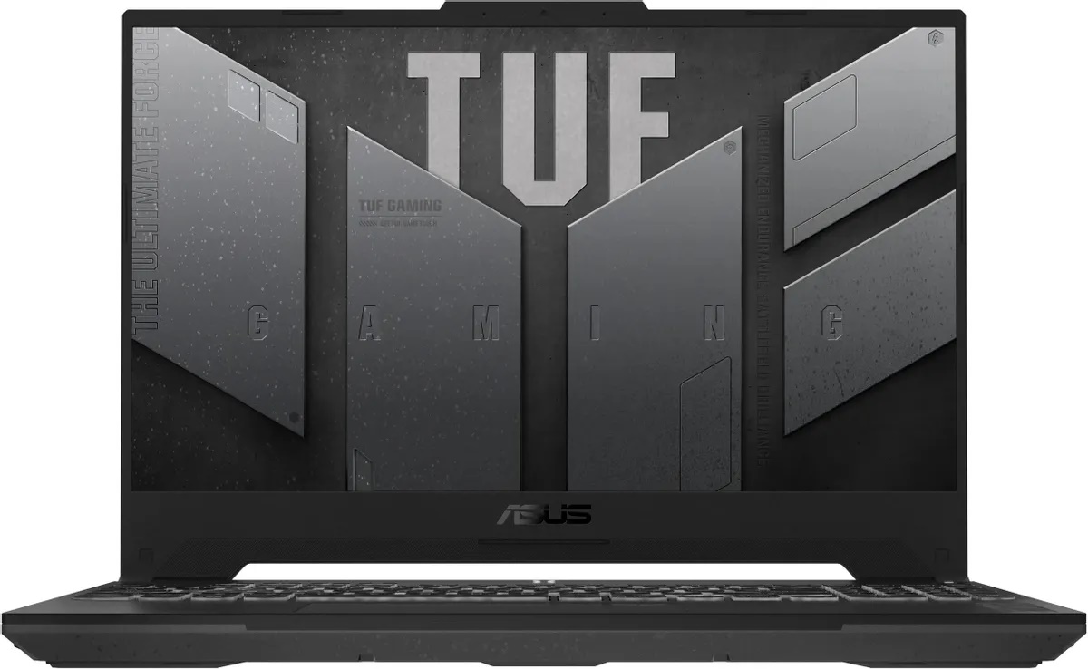 

Ноутбук ASUS TUF Gaming F15 FX507VV-LP186 90NR0BV7-M00PA0 i7 13620H/16GB/512GB SSD/GeForce RTX4060 8GB/15.6" IPS FHD/WiFi/BT/Cam/noOS/grey, TUF Gaming F15 FX507VV-LP186