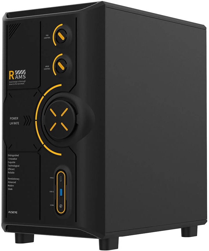 

Корпус mATX ALSEYE RAMS 2.0 240-B AS.07.0213 без БП, USB 3.2, USB Type-C, RAMS 2.0 240-B