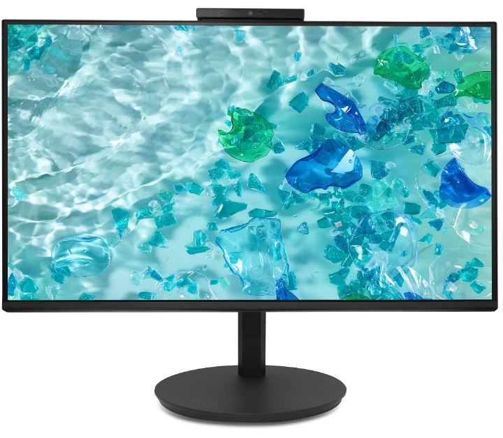 

Монитор 23,8" Acer Vero CB242YD6bmiprcx UM.QB7CD.602 1920*1080, IPS, 16:9, 250cd, 1/4ms, VGA, HDMI, DP, 120Hz, SPK, Cam, hadj 165, Vesa:100x100, Vero CB242YD6bmiprcx