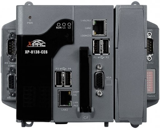 

Контроллер ICP DAS XP-8138-CE6 1 I/O slot WinCE 6.0 Based Win-GRAF XPAC (OS: Multi-Language version) (RoHS), XP-8138-CE6