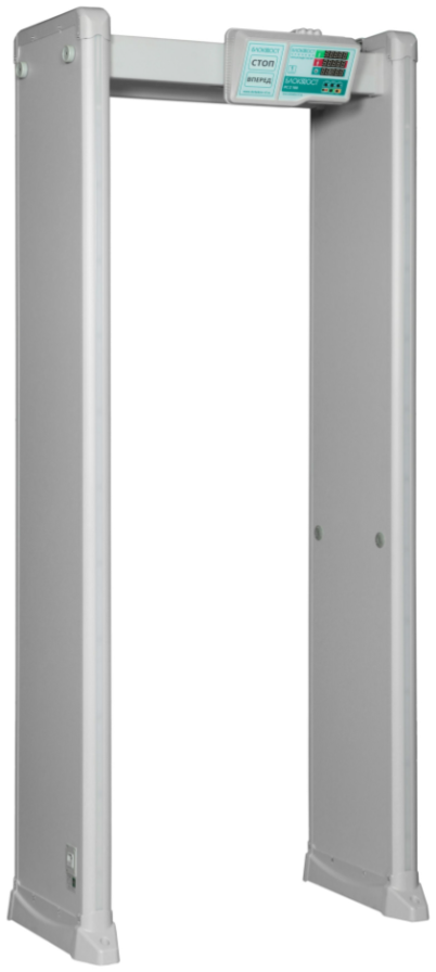 

Металлодетектор БЛОКПОСТ РС Z 100 арочный, 1 зона детектирования, ширина прохода - 750 мм, звуковая индикация, повышенная помехоустойчивость, счетчик, РС Z 100