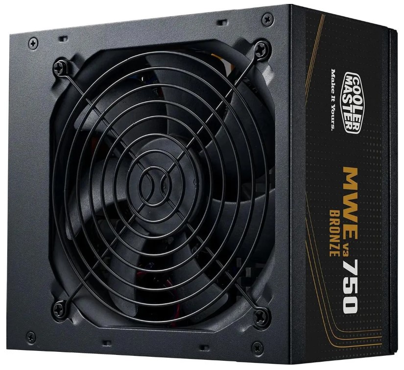 

Блок питания ATX Cooler Master MPE-7501-ACAAW-3BEU 750W, 80+ Bronze, MPE-7501-ACAAW-3BEU