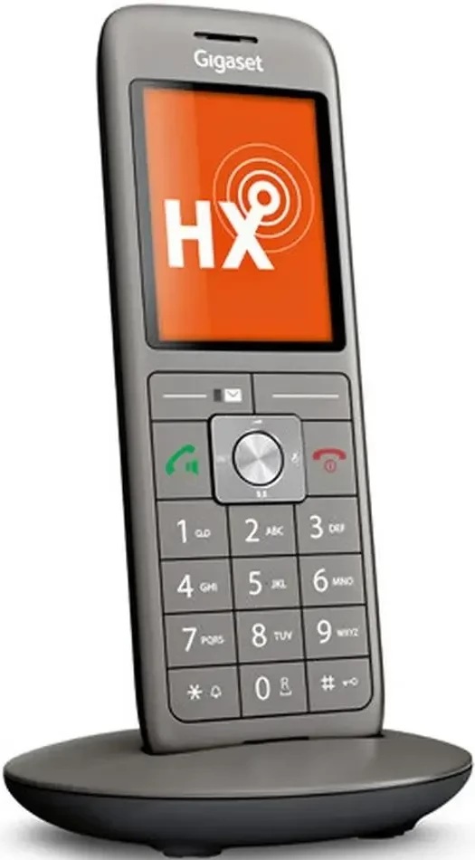 Дополнительная трубка DECT Gigaset CL660HX HSB S30852-H2862-R101 серый