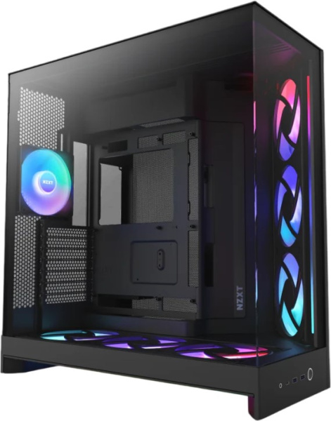 Изображение товара Корпус NZXT H9 Flow RGB+ Mid Tower с RGB подсветкой и поддержкой форм-факторов