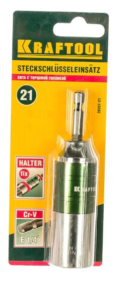 

Набор бит Kraftool 26397-21 (1пред.) для шуруповертов/дрелей, 26397-21