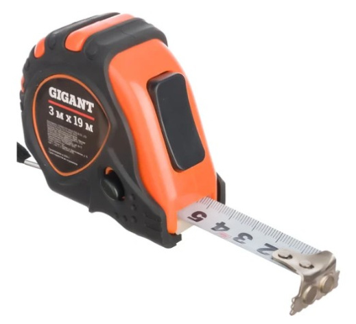 Изображение товара Рулетка Gigant GMT 319 строительная 3 м с магнитным зацепом
