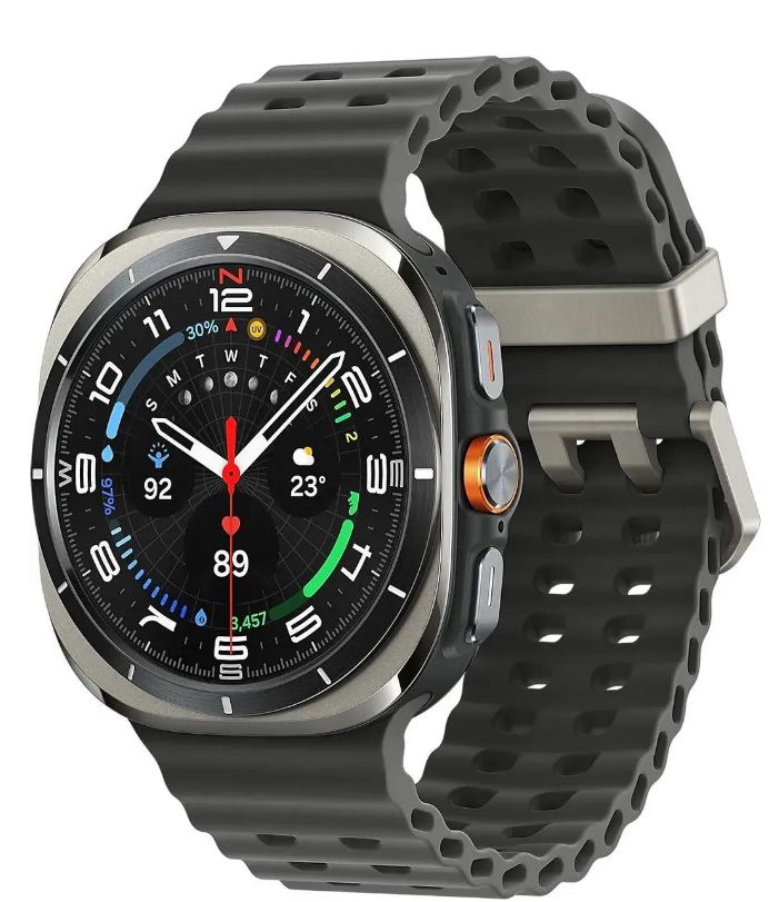 

Часы Samsung Galaxy Watch Ultra SM-L705FZTACAU LTE 47мм 1.5" AMOLED корп.серый рем.черный, Galaxy Watch Ultra
