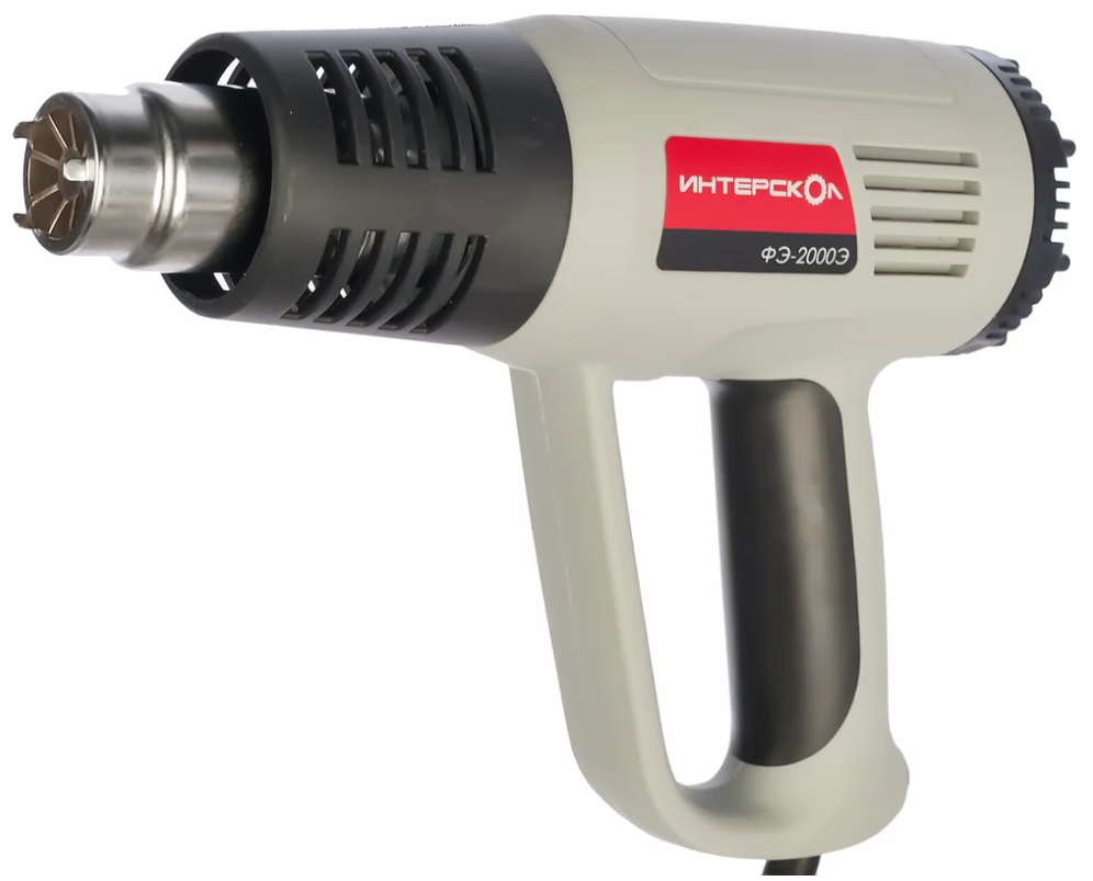 

Фен строительный Интерскол Фен технический 2000W 192.0.1.00 INTERSKOL, ФЭ-2000Э