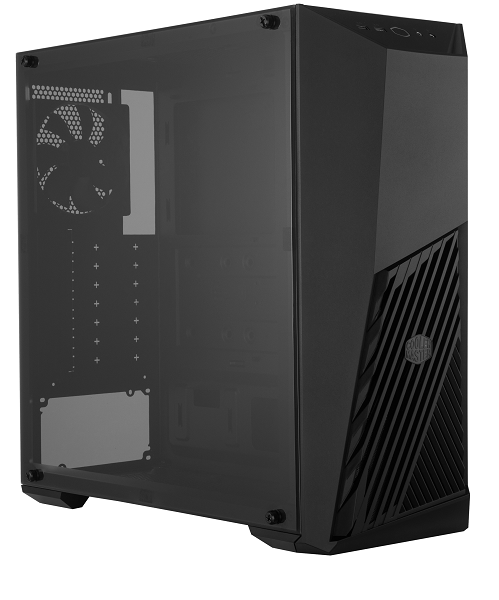

Корпус ATX Cooler Master MasterBox K501L USB3.0, USB2.0, 1x120 Fan, 1x120 Red Led Fan, w/o PSU, black, без БП, MasterBox K501L