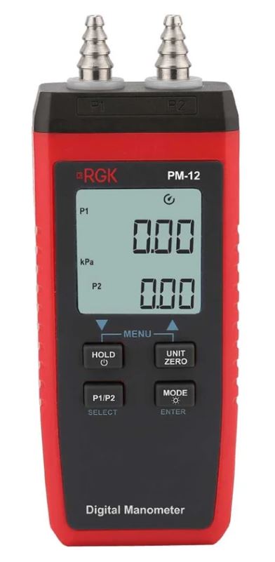 

Манометр RGK PM-12 755184 RGK цифровой, PM-12