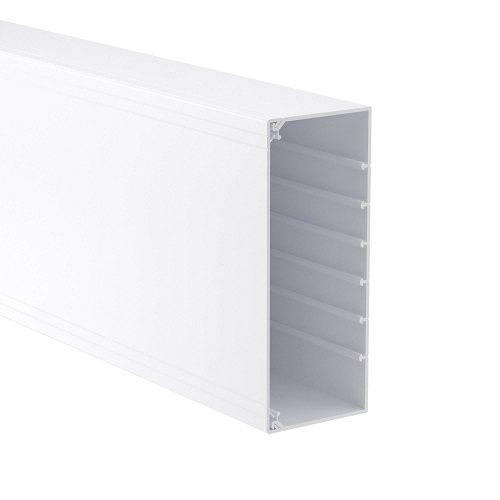 

Кабель-канал DKC 01793 ТА-GN 200x80 L2000 с крышкой, с направляющими для установки разделителей. In-liner Classic, 01793