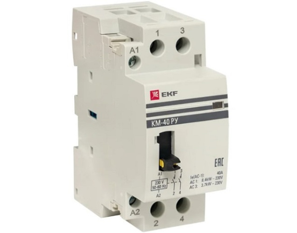 Изображение товара Контактор EKF km-2m-40-11 модульный для автоматизации электросетей