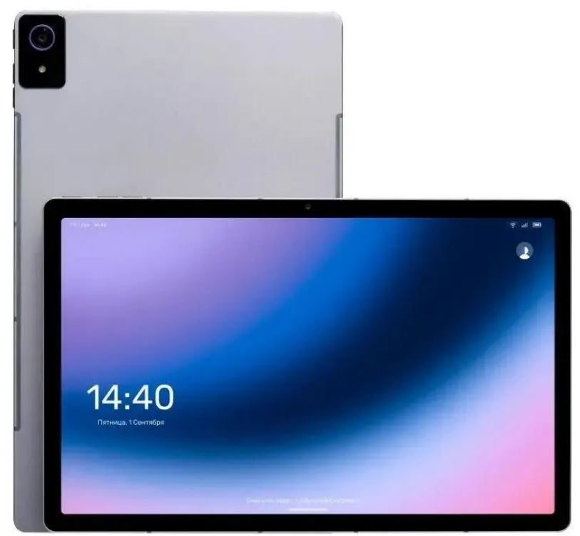 

Планшет KVADRA TS11.02-2111-21 Y23T01PO2413R_26C646 6/128GB 10.95" IPS 2000x1200 KvadraOS серебристый 13Mpix 5Mpix BT WiFi microSD 256Gb 9000mAh 8hr, TS11.02-2111-21