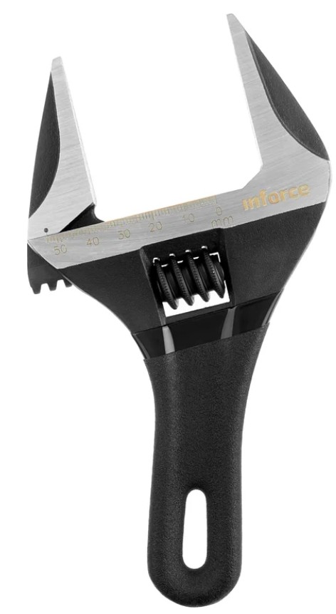 

Ключ разводной Inforce 06-05-102 компактный 185 мм, 06-05-102