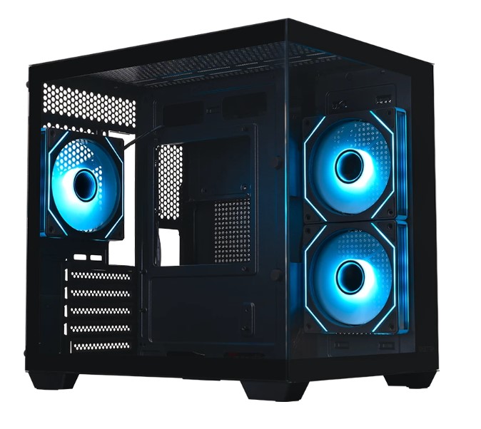 

Корпус mATX Xastra QW400M 3ARGB-C6-AC без БП, USB Type-C, USB3.0, QW400M 3ARGB-C6-AC