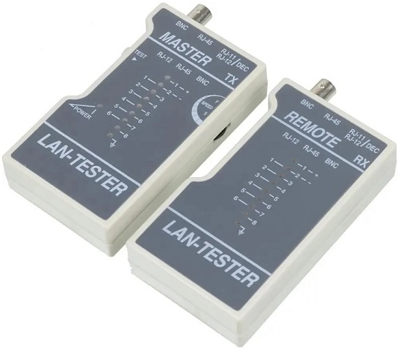 

Тестер TWT TWT-TST-200 для витой пары (без батареек), TWT-TST-200