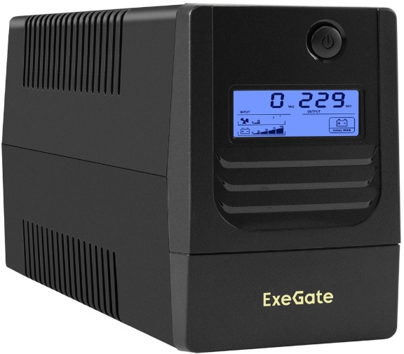 

Источник бесперебойного питания Exegate Smart LB-850.LCD.AVR.4C13.USB EX299501RUS (850VA/510W, LCD, AVR, 4*C13, USB, батарея 12V 9Ah, Black), Smart LB-850.LCD.AVR.4C13.USB