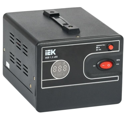 Изображение товара Стабилизатор напряжения IEK IVS21-1-D15-13 для бытовой и промышленной установки