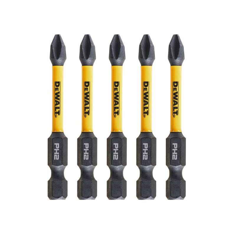 

Бита DeWALT DT7998T ударные IMPACT Torsion Ph2,57мм, 5шт, DT7998T