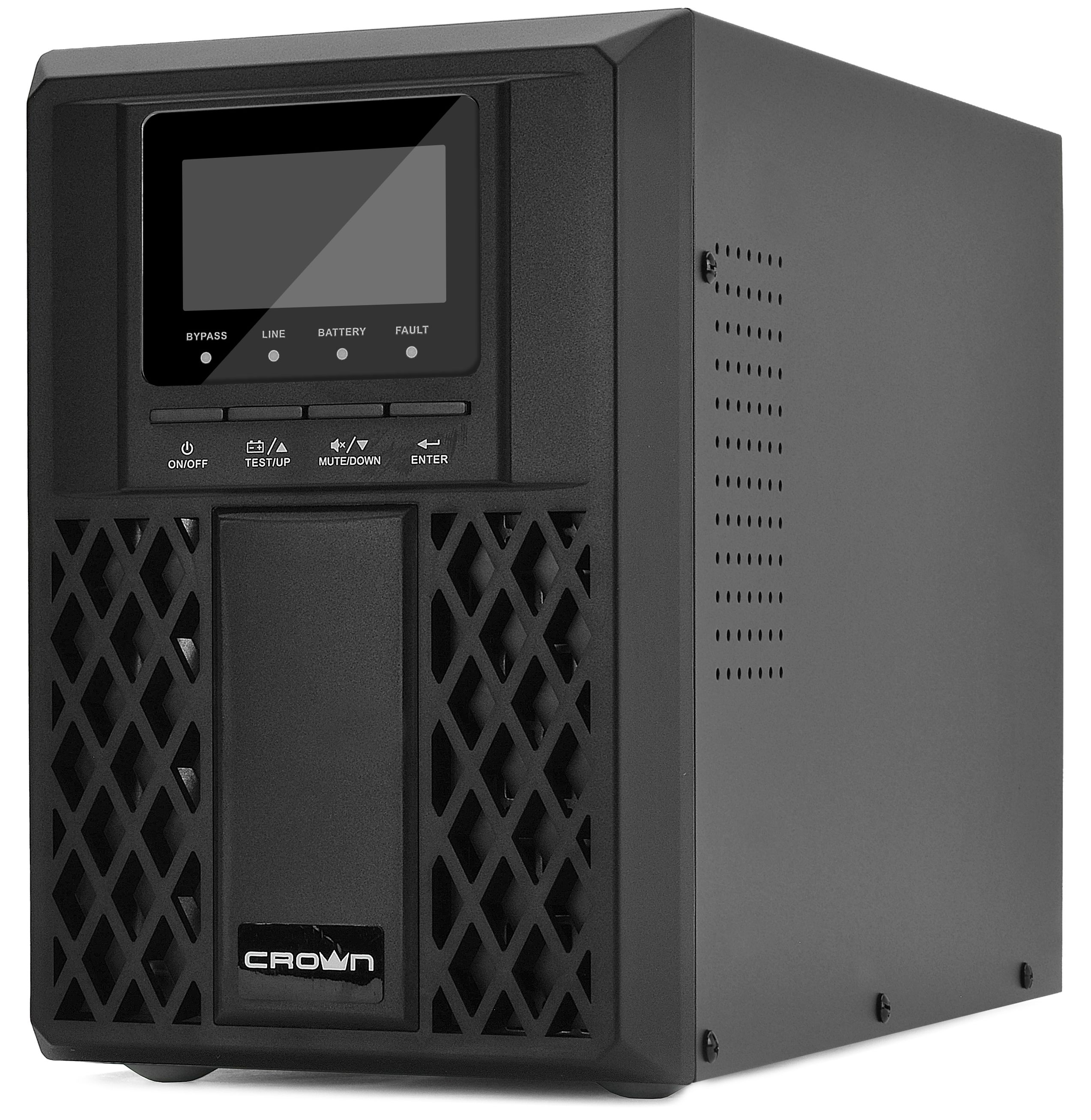 

Источник бесперебойного питания Crown CMUOA-350-1K EURO CM000001879 On-line, 1000VA/900W, порт USB 2*EURO, слот SNMP, CMUOA-350-1K EURO