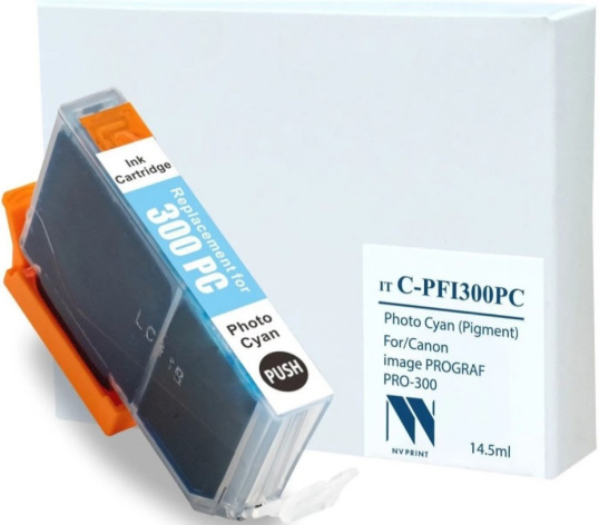 Изображение товара Картридж NVP NV-PFI-300PC для Canon imagePROGRAF PRO-300 пигментные чернила LUCIA PRO
