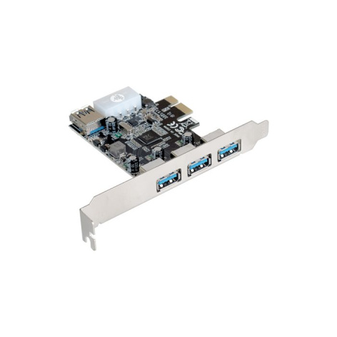 Изображение товара Контроллер Exegate EXE-367 для USB устройств PCI-Express x1