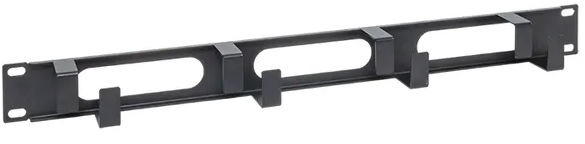 

Органайзер кабельный EKF TRC-1CO-4R-M-BK TERACOM 1U 4 кольца с окнами металлический чёрный, TRC-1CO-4R-M-BK