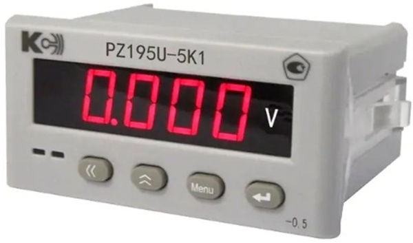 Изображение товара Цифровой вольтметр PZ195U-5K1 Комплект-Сервис для измерения постоянного тока