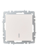 фото Переключатель одноклавишный  IEK BR-V12-1-10-K36