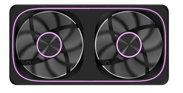 Изображение товара Вентилятор для корпуса Formula V Air Fusion 2 ARGB