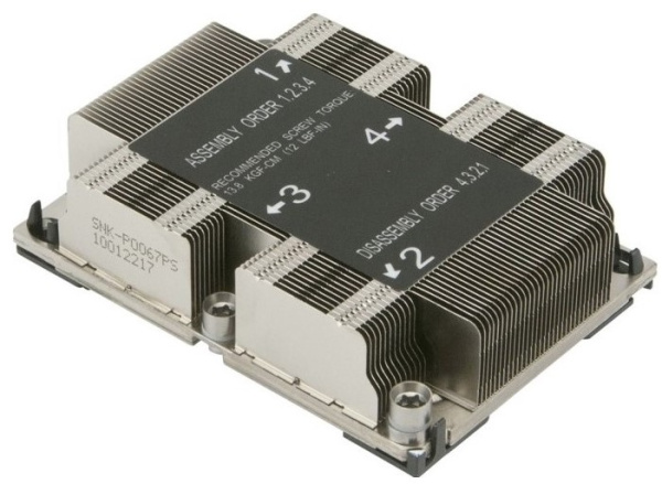 Изображение товара Кулер ALSEYE ASI3647-A4HCA1UHZP0067PS для серверных процессоров LGA3647 205 Вт