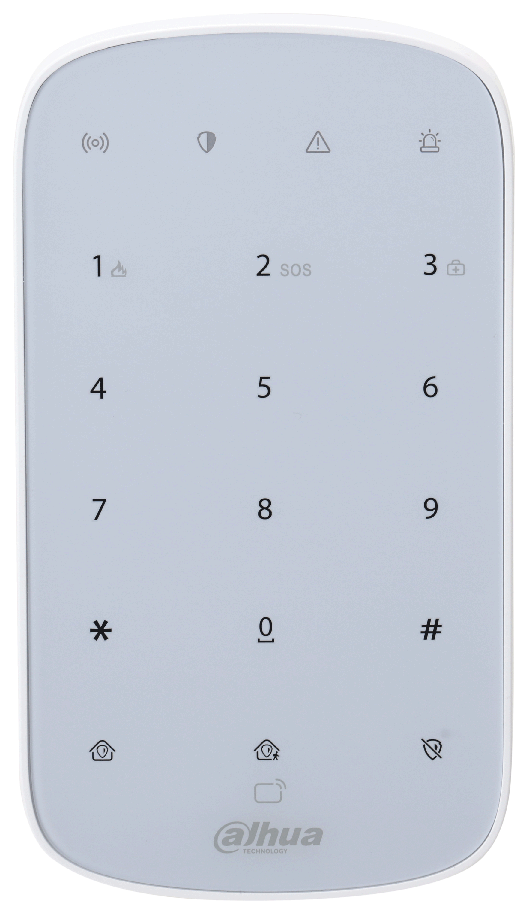 

Клавиатура Dahua DHI-ARK30T-W2(868) постановка/снятие с охраны с помощью пароля или IC-карты (до 30 пользователей), DHI-ARK30T-W2(868)