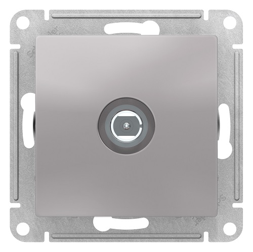 

Розетка Schneider Electric ATN000393 AtlasDesign, TV антенна, коннектор, механизм, алюминий, ATN000393