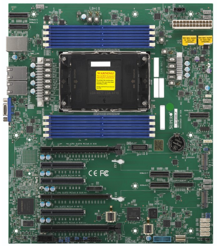 Материнская плата,Supermicro,MBD-X14SBI-F-B