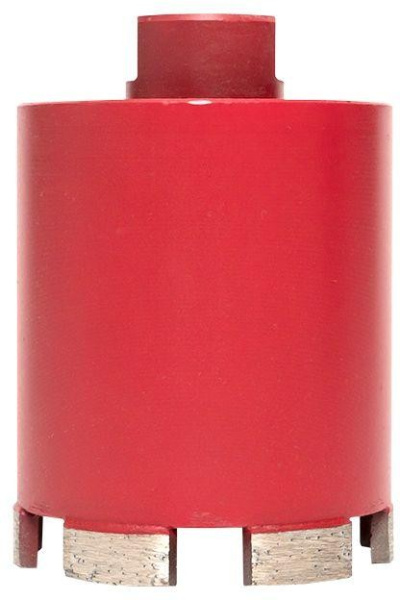 Изображение товара Алмазная коронка EKF dch-68-mhs-m16 для бетона сухое сверление 68 мм