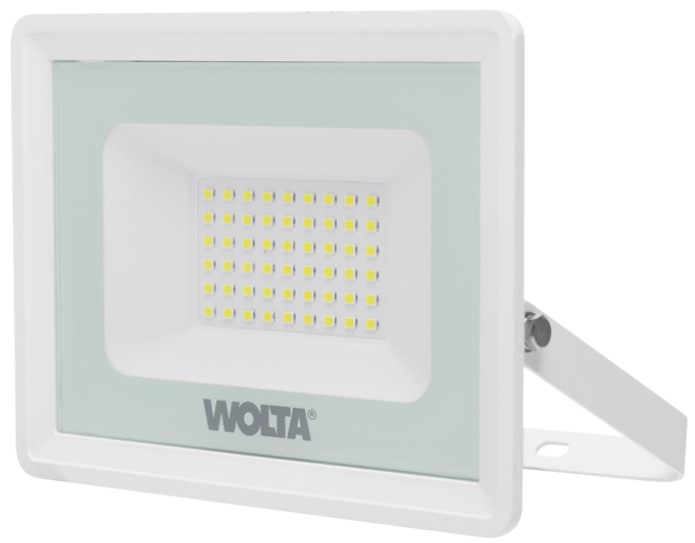 

Прожектор светодиодный WOLTA WFL-50W/06W 50Вт 5700К IP65 Белый, WFL-50W/06W