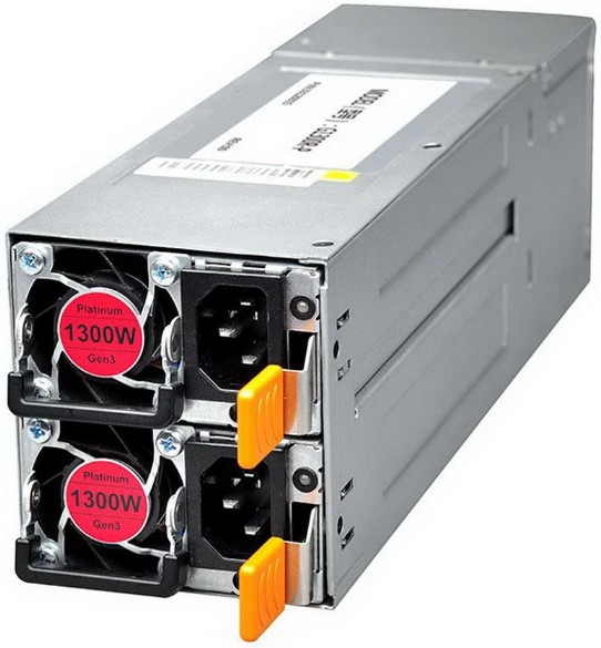 

Блок питания Gooxi GC1300PMP 1+1 1300W CRPS, 80+ Platinum, with PM-bus and HVDC support, for 2U/3U/4U server chassis, форм-фактор: Redundant 2U, два в, GC1300PMP