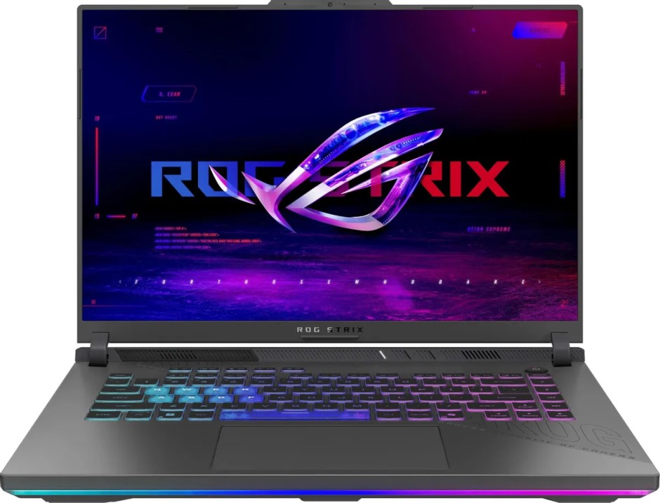 

Ноутбук ASUS ROG Strix G16 G614PP-S5063 90NR0L67-M00300 Ryzen 9 8940HX/16GB/512GB SSD/GeForce RTX5070 8GB/16" IPS/WiFi/BT/Cam/noOS/grey, ROG Strix G16 G614PP-S5063