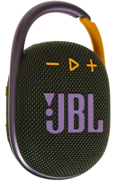 Изображение товара Портативная акустика JBL Clip 4 водозащищенная Bluetooth колонка зеленая