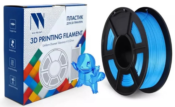 фото Пластик  NVP NV-3D-PLA-P-TRANSP-BLUE в Красноярске