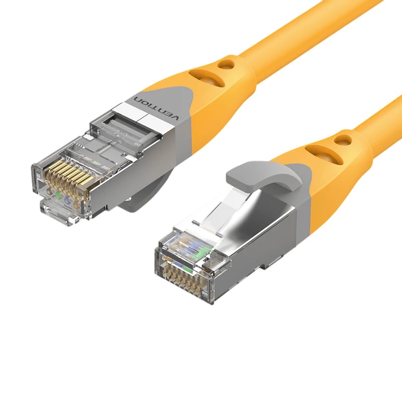 

Патч-корд Vention IBHYAH прямой SFTP cat.6A, RJ45 - 0,2м. жёлтый, IBHYAH