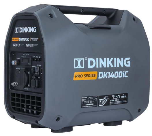Изображение товара Генератор инверторный Dinking DK1400iC