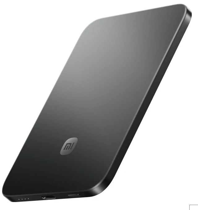 

Аккумулятор внешний Xiaomi BHR0913GL UltraThin Magnetic Power Bank 5000 15W Graphite Black, BHR0913GL
