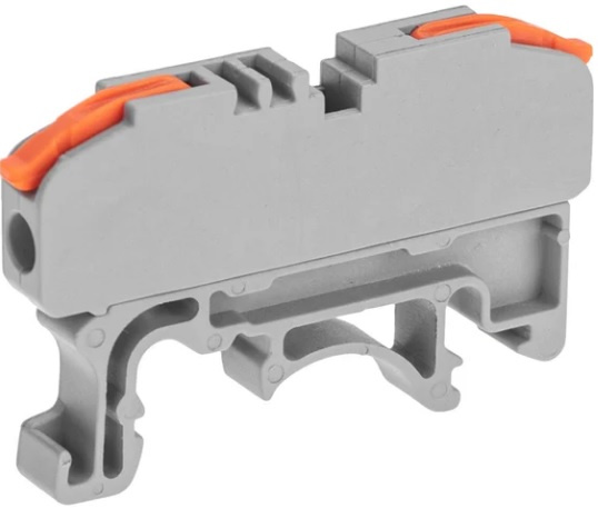 Изображение товара Клемма Rexant 07-6263-1 однопроводная сквозная изолированная 32А