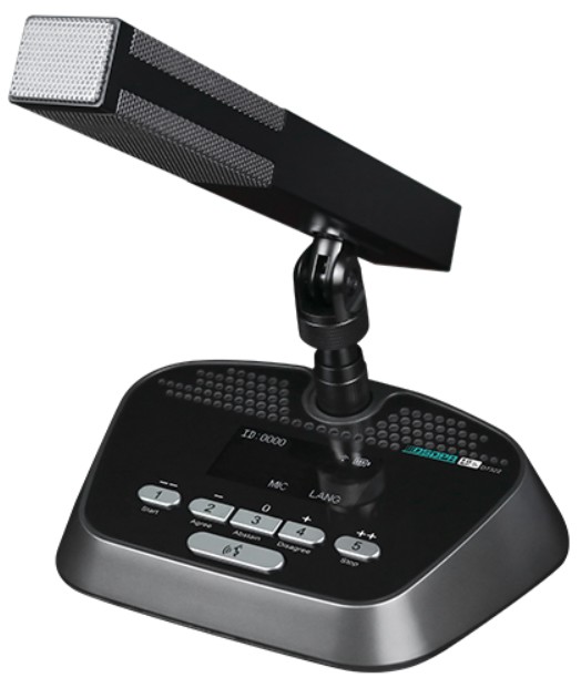 

Микрофон DSPPA D7322 5G WiFi делегата с функцией голосования, D7322