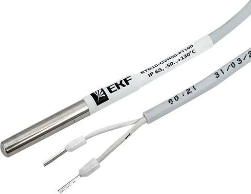 Изображение товара Датчик EKF RTD10-OVH50-PT100 для измерения температуры в системах HVAC