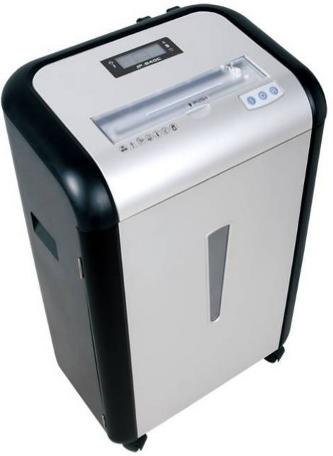 

Уничтожитель бумаг Bulros 840S SH-D-BSS-840S-026-___-02 (шредер), размер частицы 4мм, продольная резка,уровень секретности 2, 840S